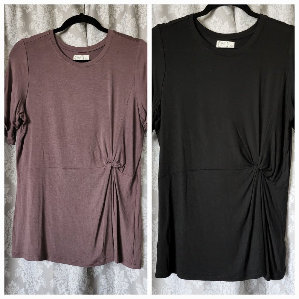 Bundle of two Maurices Work Tops Size Large